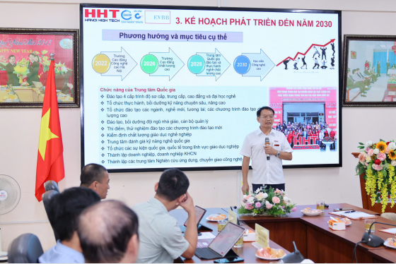 HHT hướng tới Trung tâm Quốc gia đào tạo nghề chất lượng cao